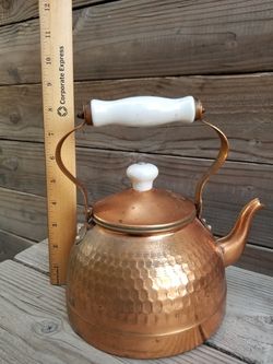 Copper teapot
