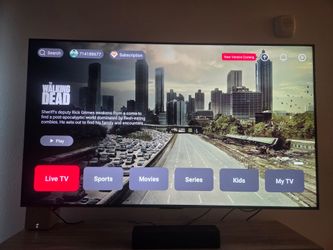 65" TCL QM6K PRO WITH FREE SHOWS AND MOVIES