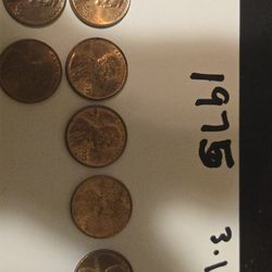 7   ,1975 PENNY 