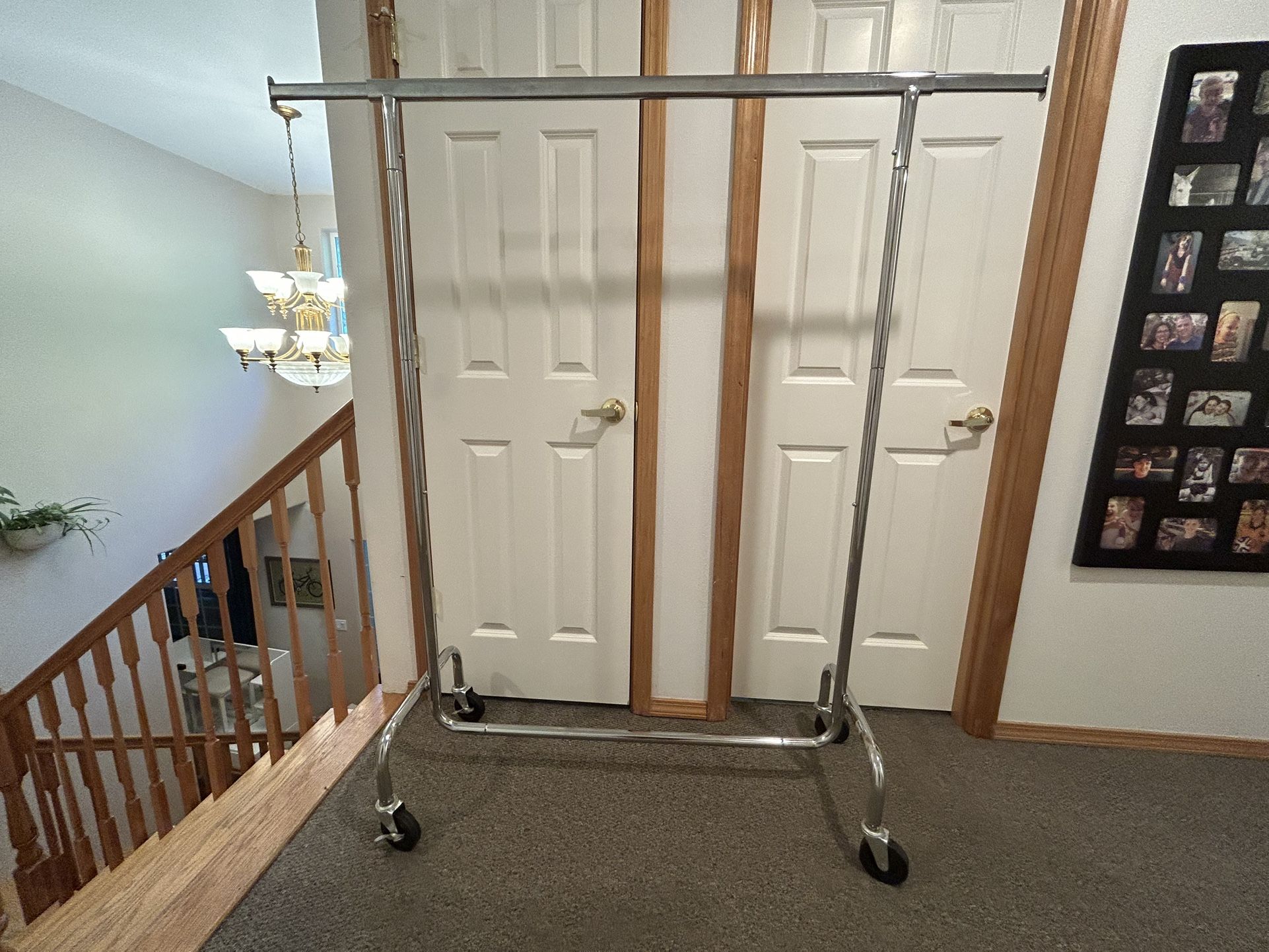 metal clothing rack