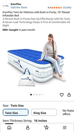 Twin air mattress