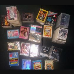 Sports And Non-sports Trading Cards And Memorabilia All For $150