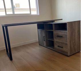L shape desk