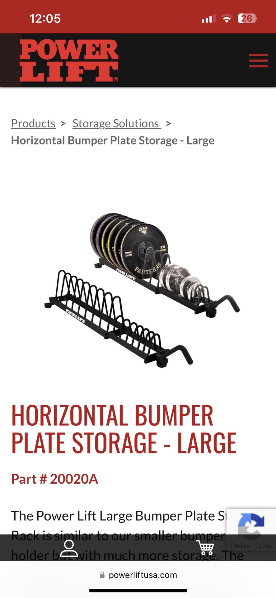 Mobile Plate Weight Rack
