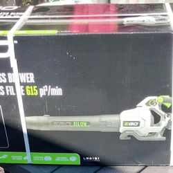 Brand New In Box EGO Battery Operated Blower With 56 Volt Battery And Charger  Located In Southmont NC 