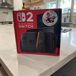 Brand New Nintendo Switch 2 W/ Mariokart World