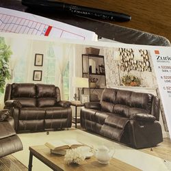 Sofá Y Love Seat Reclainer