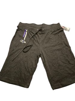 NFL Women's Sleepwear Charcoal Athletic Shorts BVB US Tour - Medium