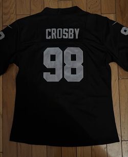 Raiders Crosby Black Women Jersey