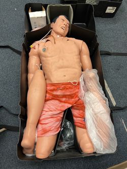 Simulates STAT Manikin with Black Storage/Transport Case