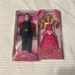 Disney Store Dolls Couple 