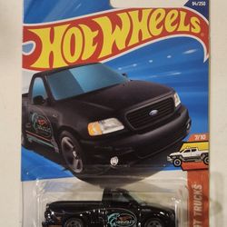 HOT WHEELS. HOT TRUCKS.  1999 FORD F-150 SVT LIGHTNING 🌩.  