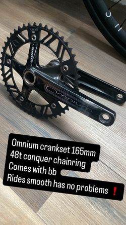 Omnium crankset