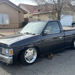 Super Clean 96' Nissan Hardbody XE D21 Minitruck Convertible , Bagged , 5 Speed , Cold A/C , Cruise Control