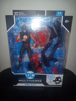 Mcfarlane Speed Metal Barry Allen the Flash Darkest Knight Baf DC Comics
