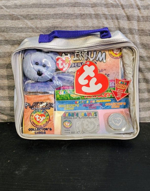 Ty Beanie Babies Platinum Edition Club Kit