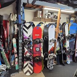 Snowboard With Bindings 