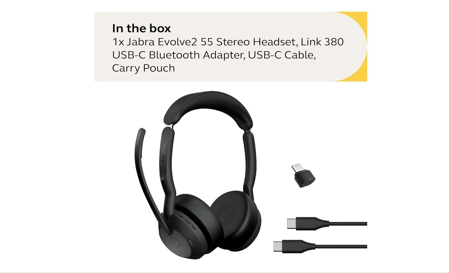 Jabra Headset, Noise Canceling