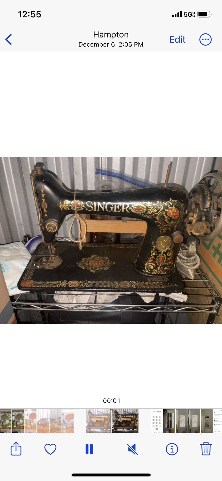 1916 Singer Sewing What 