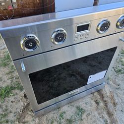 Magic Chef 30 Inch 4 Element Slide In Electric Range Stainless Model MCSPE30SL