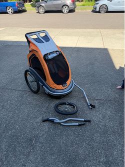 Via Velo Bike Trailer 3 in 1 for 2 kids