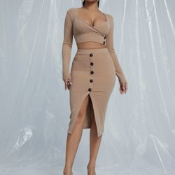 Two Piece Skirt Set