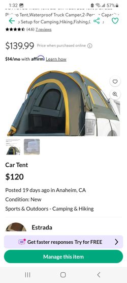 Car Tent 110$
