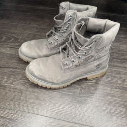 Women’s Timberland Premium Boots Leather Wetherfroof 7.5size