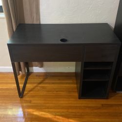 IKEA Desktop with 2 End Tables