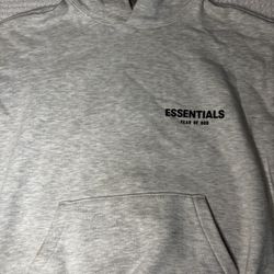 Fear Of God Essentials Hoodie “Light Oatmeal”