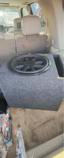 Kicker 15 comp vr with ported box