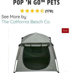 (Brand New) Pop N Go Pets Playpen/Tent For Pets & Kids