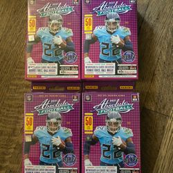 2021 Absolute Football Blaster Box Sealed! Kaboom!!