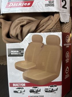 Dickies Seat Covers - Tan (new In Box)