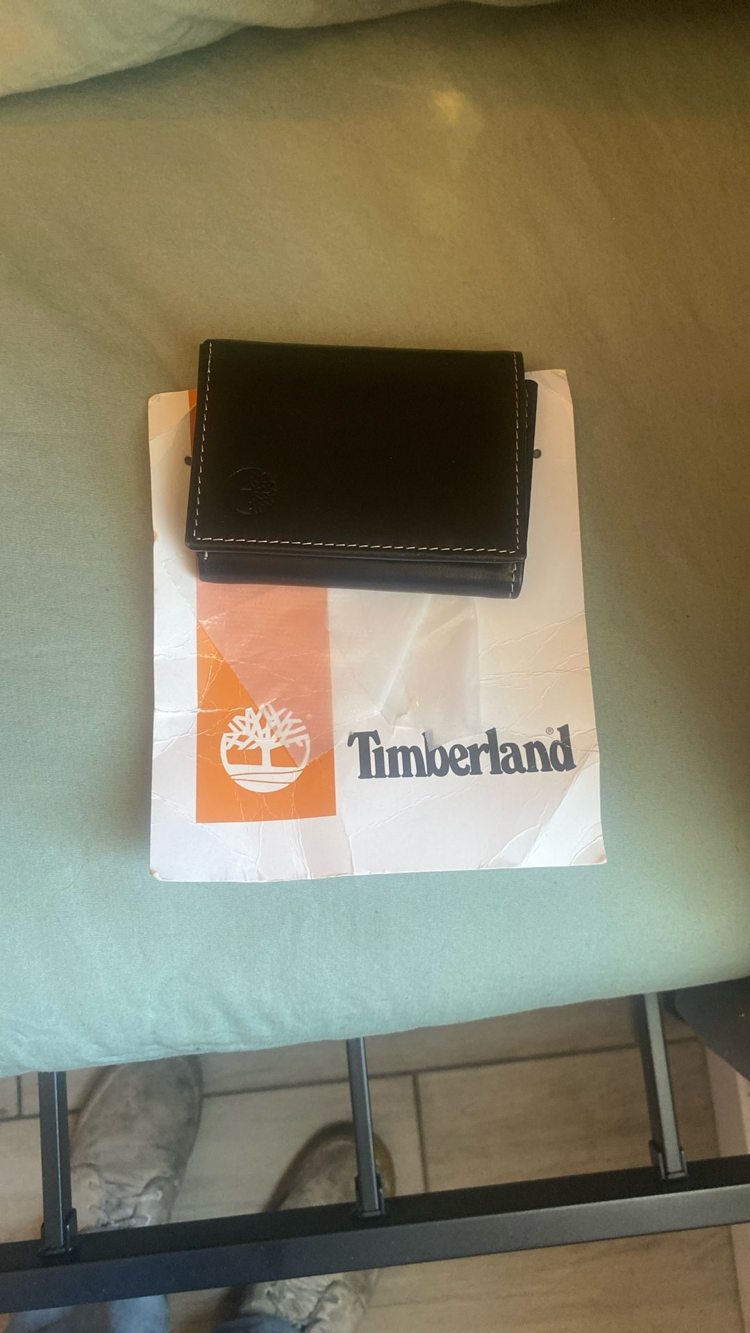 Timberland Trifold Wallet Black Never Used