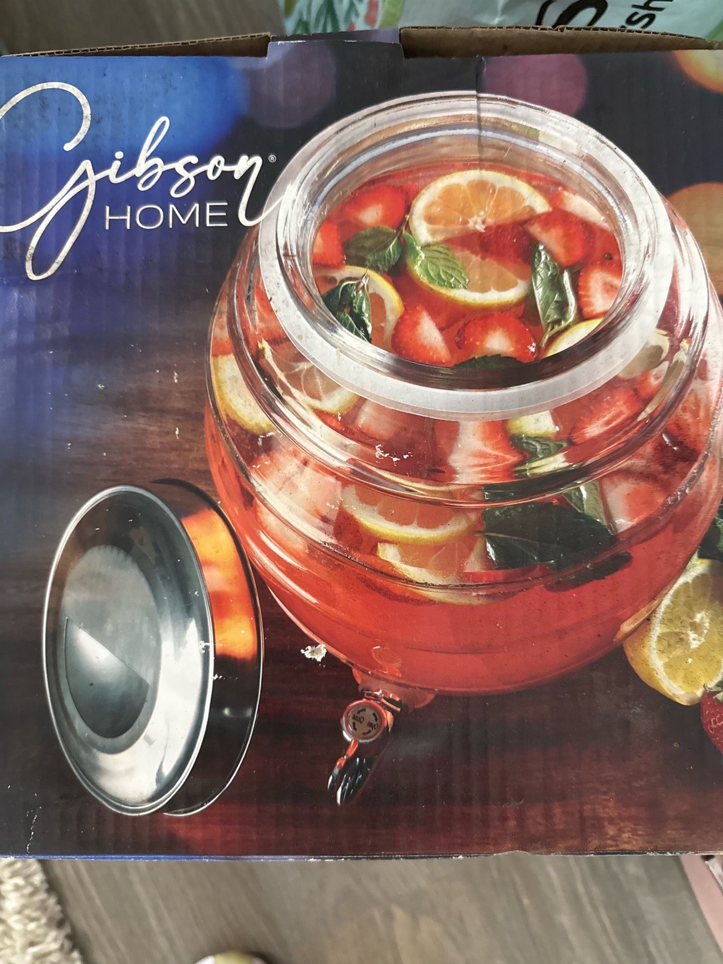 Gibson Home 2 Gallon Beverage Dispenser