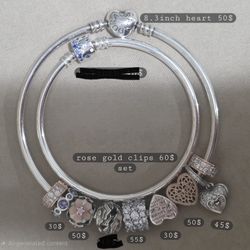 Pandora Bracelet And Charms