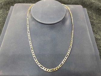 Figaro Chain - Yellow Gold 14k (.585) 7 grams 20 inch