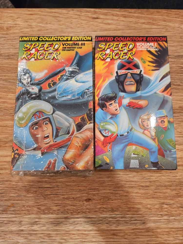 Collectors Edition Speed Racer Vhs