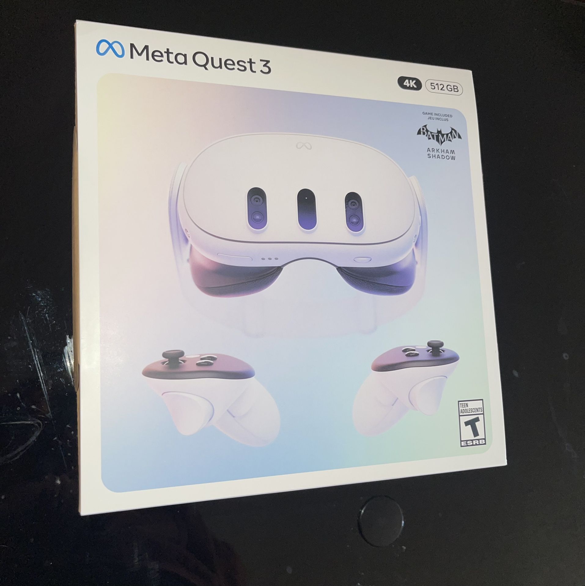 Meta Quest 3 512gb With Batman Brand New Sealed 