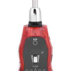 Guitar Synthesize Effector,Portable Bluetooth Guitar Effector 3.5mm Output Jack 5 Sound Modes for Electric Guitar Bass Violin