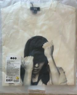 Bts jhope artist face tshirt las vegas pop up exclusive size xl