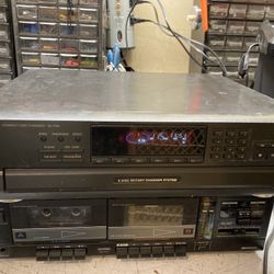 Technics SL-PD6 Compact Disc Changer.   * Model: SL-PD6  * Type: 5-disc CD changer  