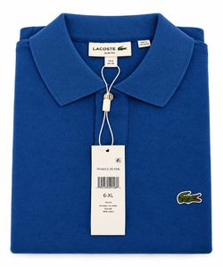 Lacoste Men’s Royal Blue Polo – 100% Cotton