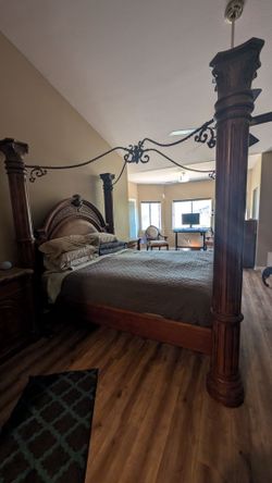 Four-Poster Canopy Bed