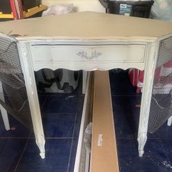 Distressed Corner Desk