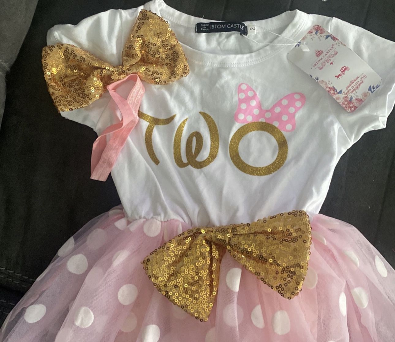 New Minnie Mouse Birthday Outfit “two”