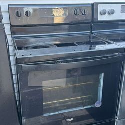 Whirlpool Stove Glass electric