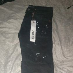 purple jeans size 30