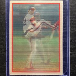1986 Sportflics Lenticular Steve Carlton Baseball Card #200